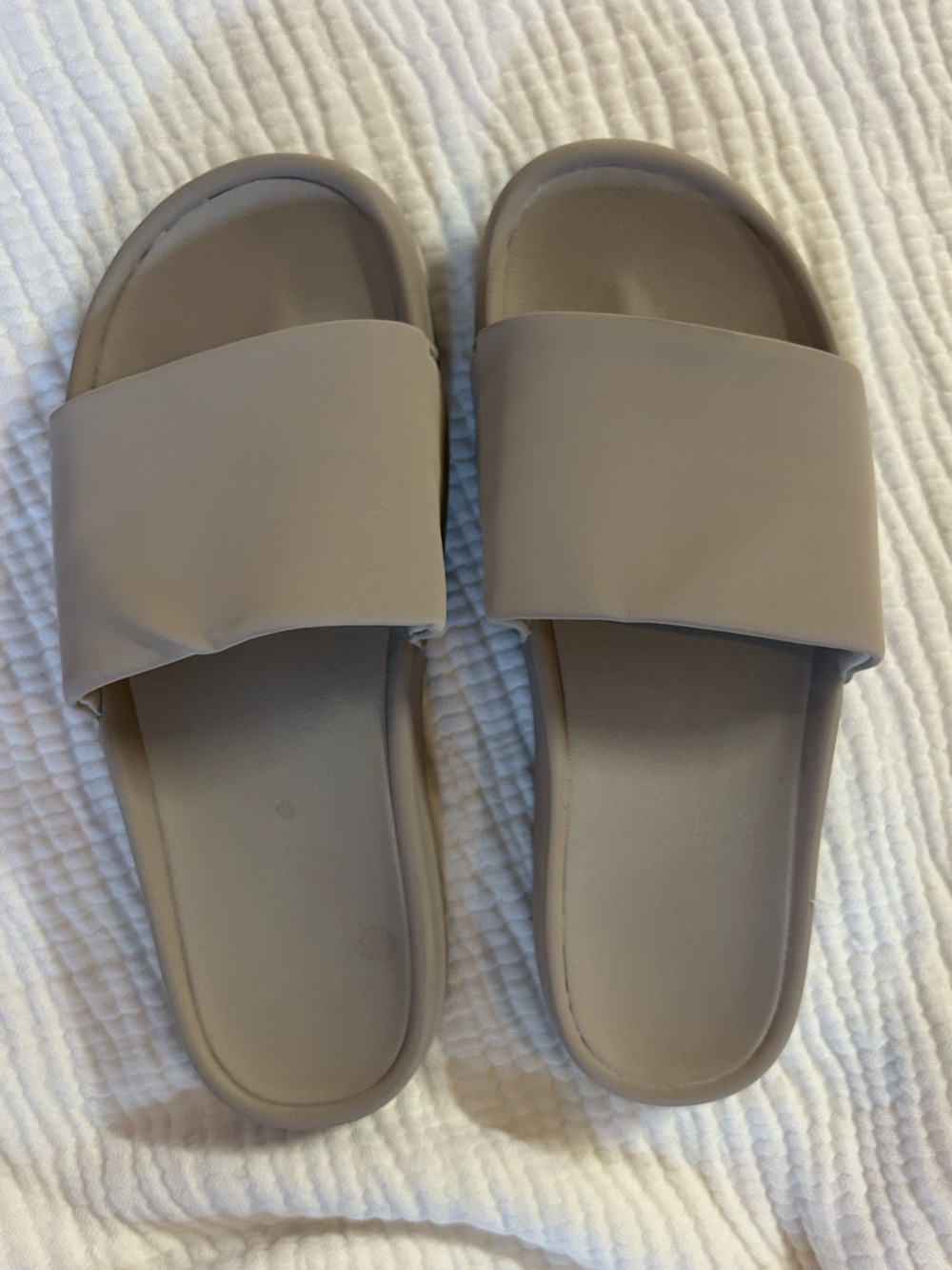 all in motion Neutral Taupe Slide Sandals for Women
